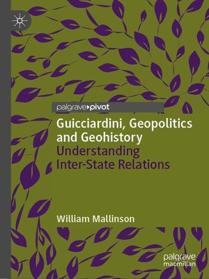 cover image of Guicciardini, Geopolitics and Geohistory